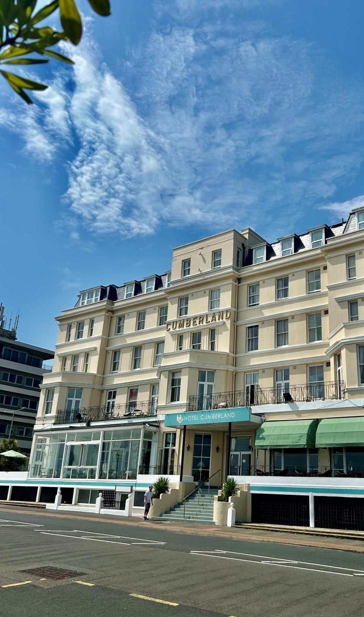 The Cumberland Hotel Eastbourne Bagian luar foto
