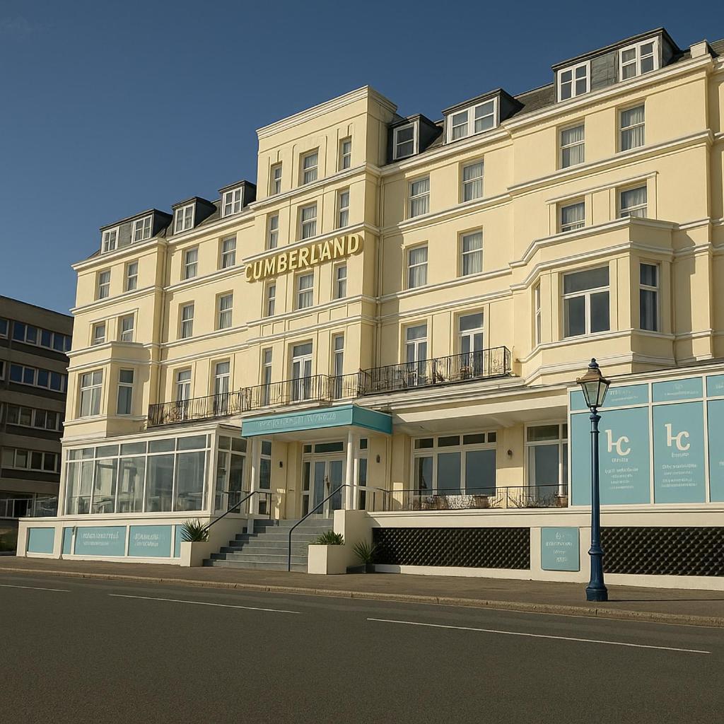 The Cumberland Hotel Eastbourne Bagian luar foto